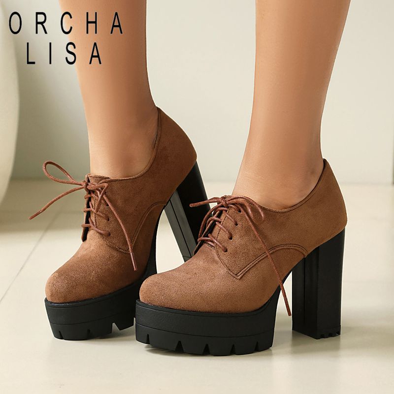 Women'S Shoes Extended Sizes - ORCHA LISA Escarpins Femme en Daim