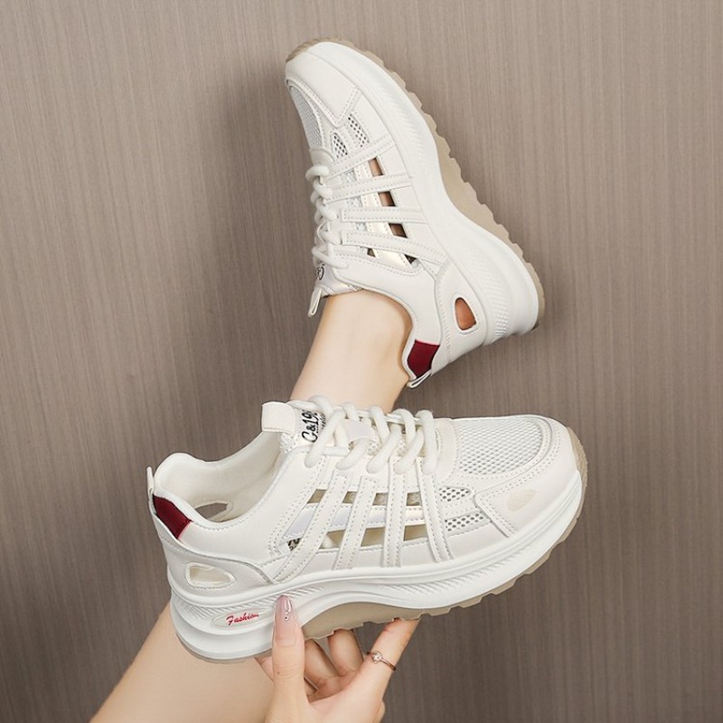 Platform Sneakers Chunky - Baskets pour femmes à bout rond,