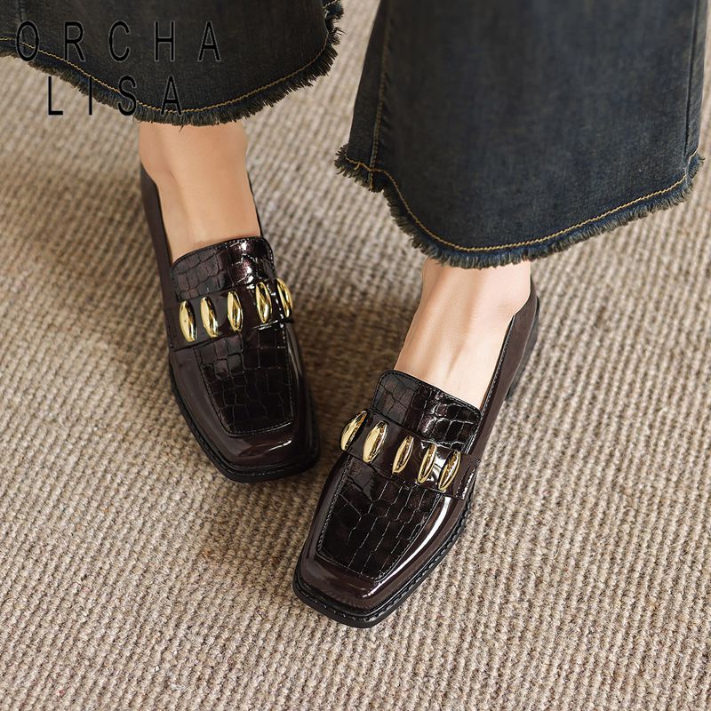 Women'S Shoes Extended Sizes - ORCHA LISA – Nouveaux Mocassins Plats