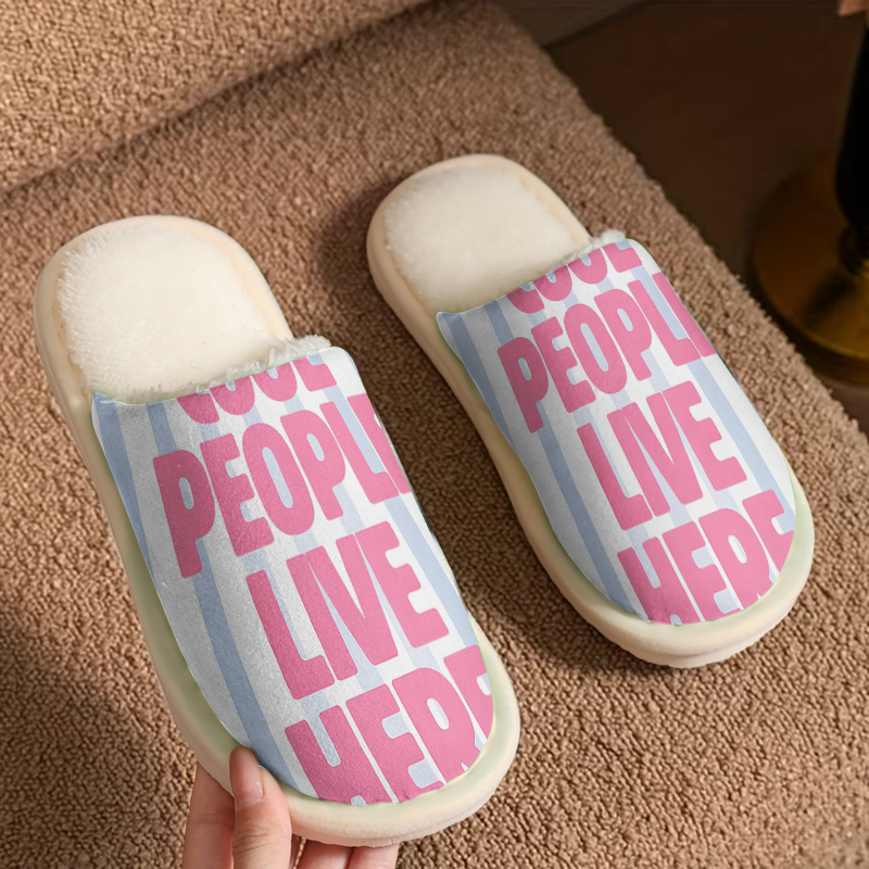 Women Shoes Quote - Cool Quote Pantoufles de Luxe en
