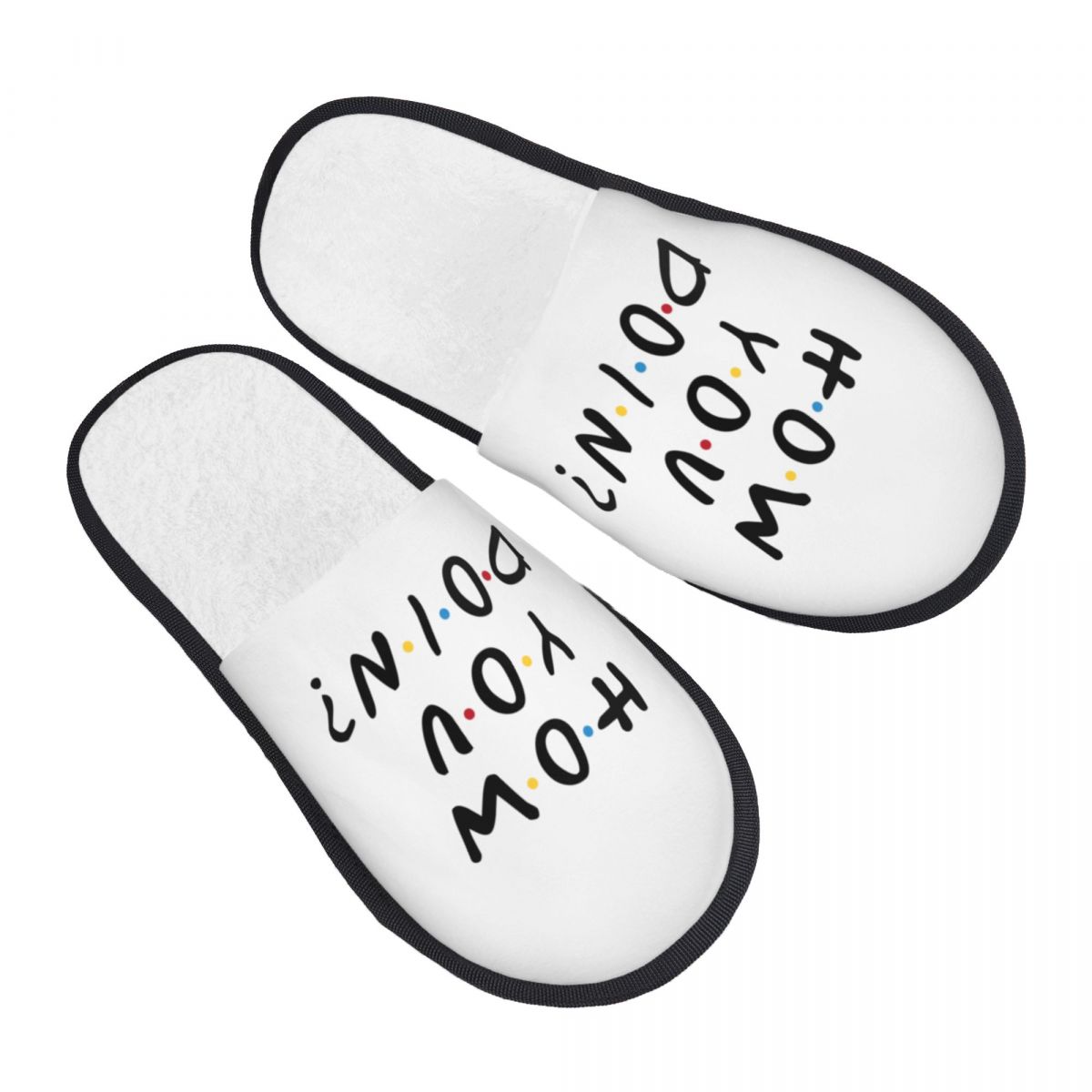Women Shoes Quote - Pantoufles personnalisées en mousse à mémoire