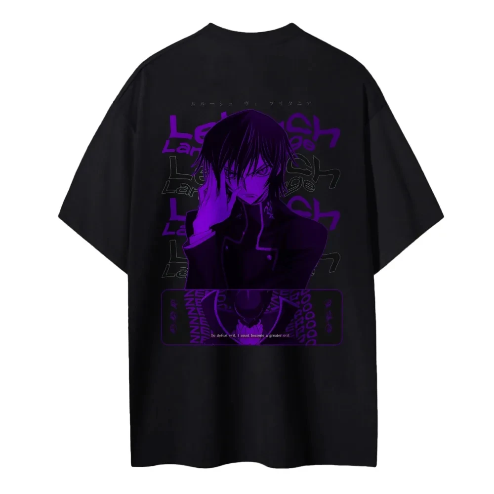 Women Shoes Quote - Nouveau Code Geass T-Shirt Lelouch Lamperouge