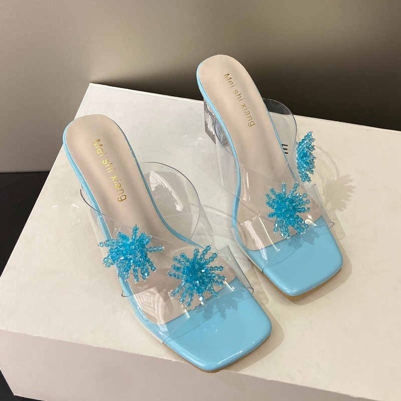 Women Shoes Mules - Nouvelles sandales à talons hauts pour
