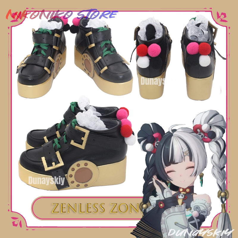Women'S Shoes Zone - Jeu Zenless Zone zéro Dialyn Cosplay