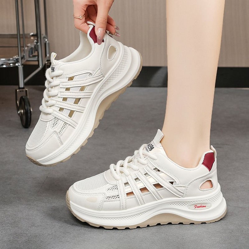 Baskets pour femmes à bout ron - Platform Sneakers Chunky avis et prix
