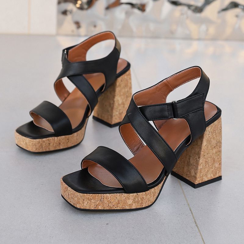 Sandales Rétro Romaines Girsea - Women'S Shoes Extended Sizes avis et prix