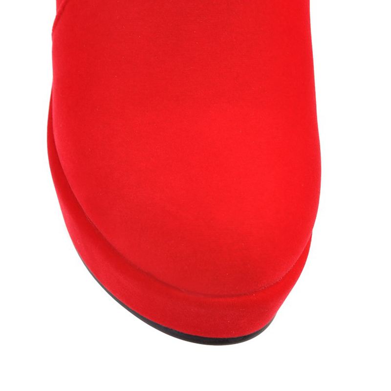 ORCHALISA Glam Red Ladies Ankl - Women'S Shoes Extended Sizes avis et prix