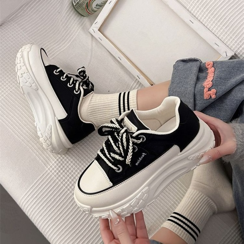 Baskets blanches épaisses de p - Platform Sneakers Chunky avis et prix