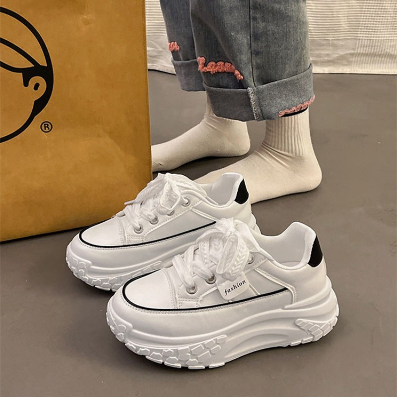 Baskets blanches épaisses de p - Platform Sneakers Chunky avis et prix