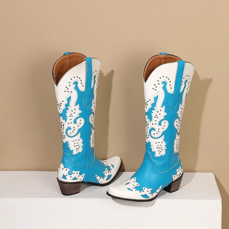 Bottes hautes pour femmes styl - Western Cowgirl Boot avis et prix
