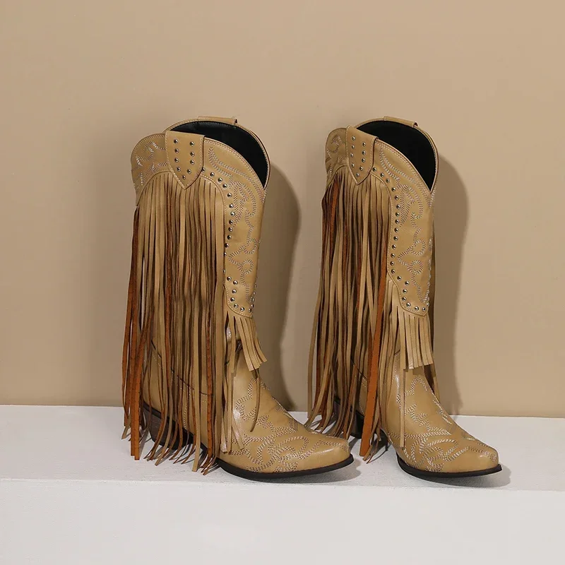 Bottes mi-mollet occidentales  - Western Cowgirl Boot avis et prix