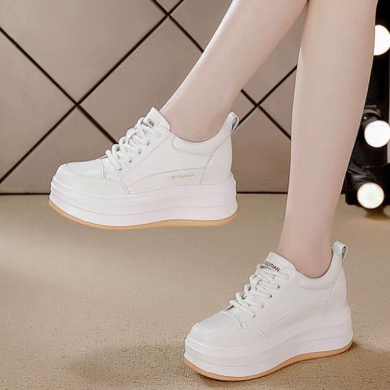 Baskets compensées 8 cm pour f - Platform Sneakers Chunky avis et prix