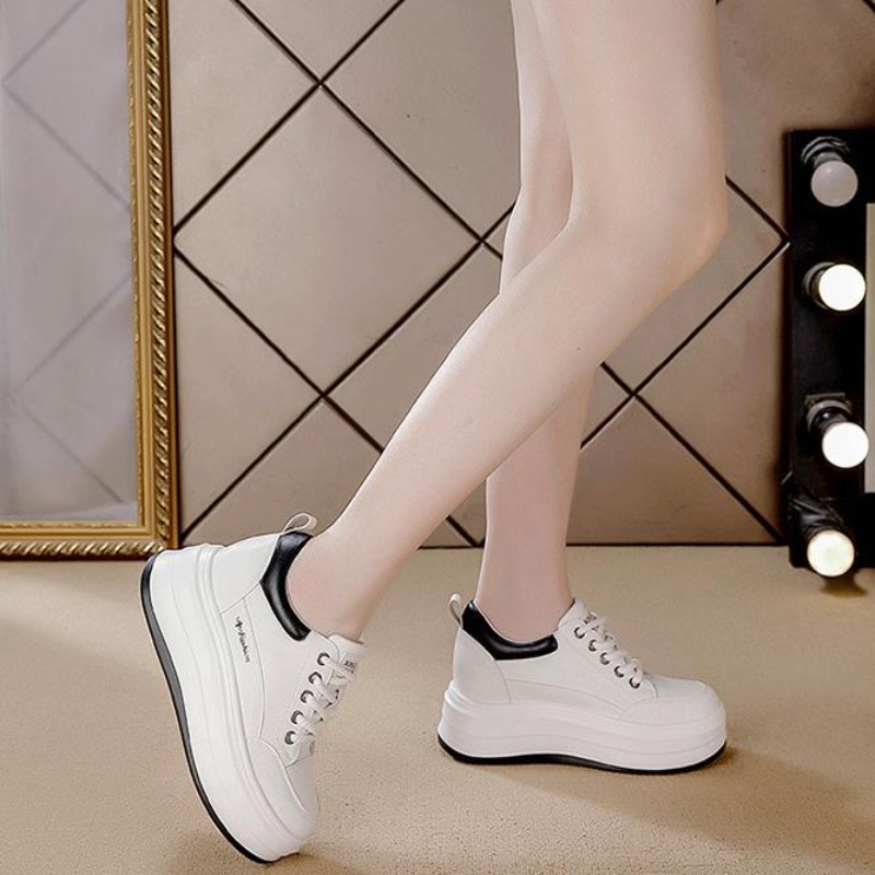 Baskets compensées 8 cm pour f - Platform Sneakers Chunky avis et prix