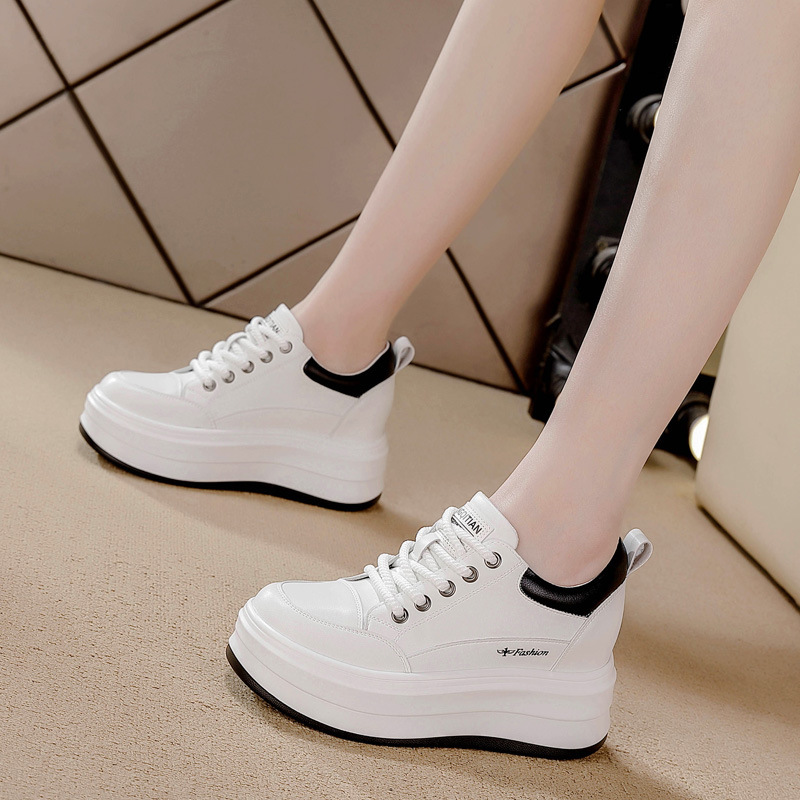 Baskets compensées 8 cm pour f - Platform Sneakers Chunky avis et prix