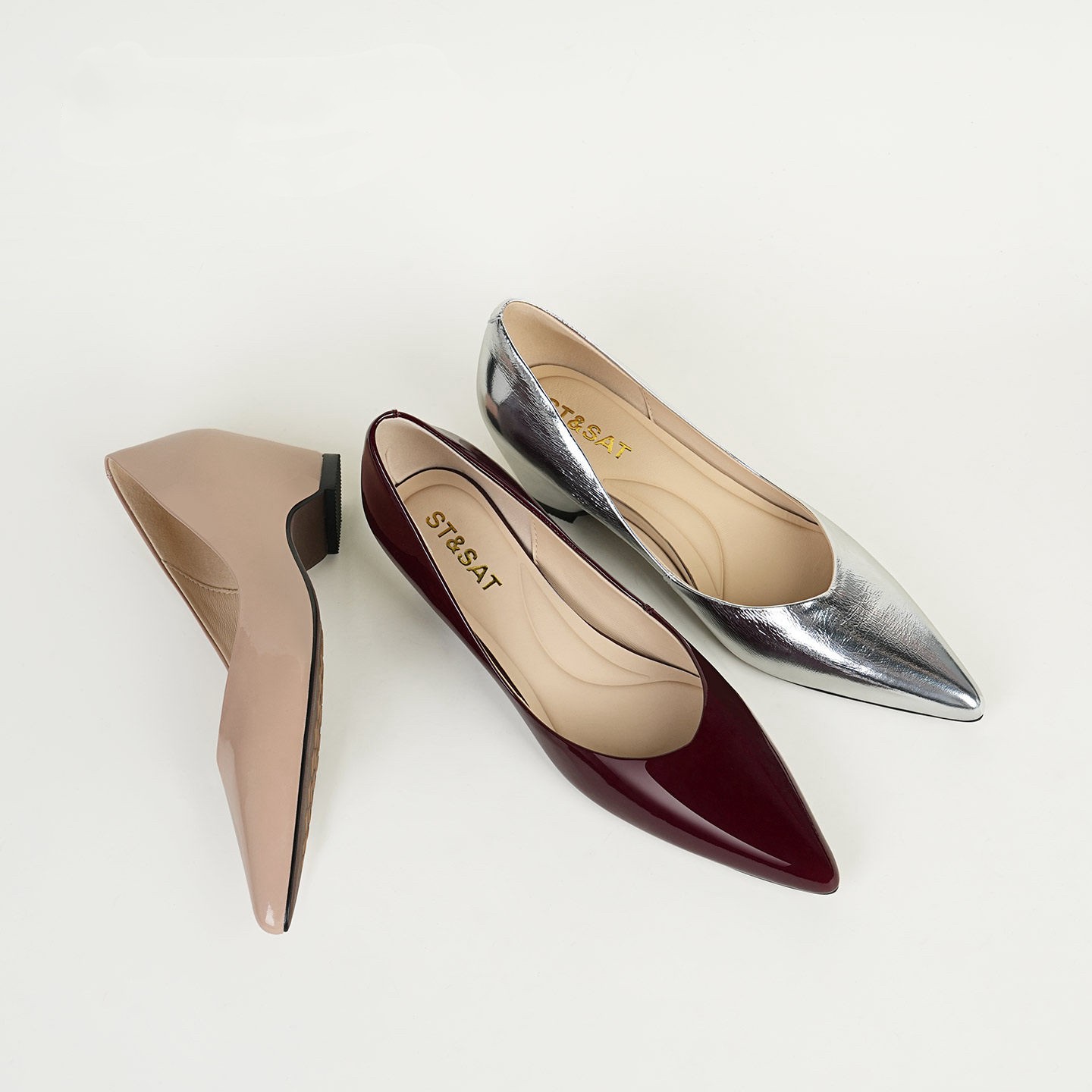 Chaussures plates à bout point - Women Shoes Wedges avis et prix