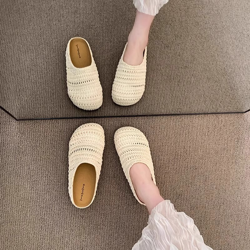 Mules en raphia tressé pour fe - Women Shoes Mules avis et prix