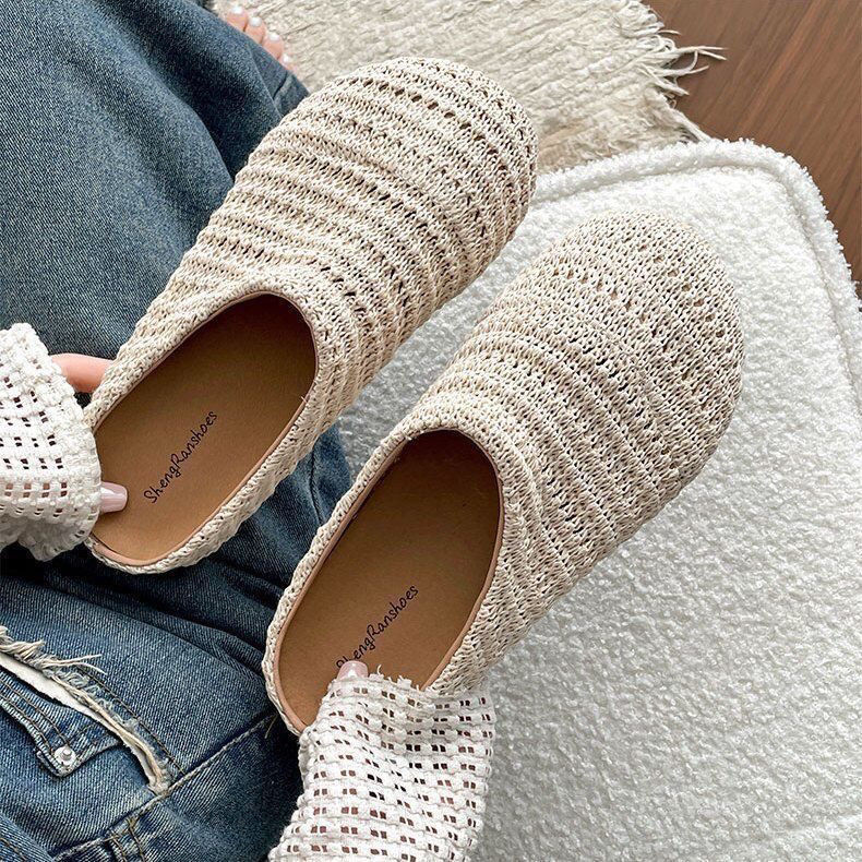 Mules en raphia tressé pour fe - Women Shoes Mules avis et prix