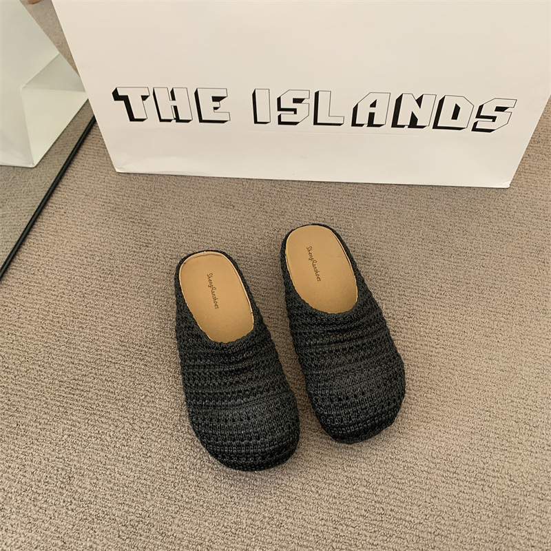 Mules en raphia tressé pour fe - Women Shoes Mules avis et prix