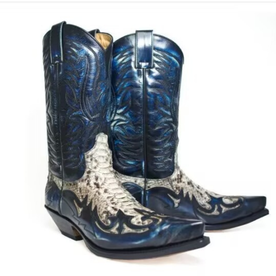 Bottes de cowboy brodées style - Western Cowgirl Boot avis et prix