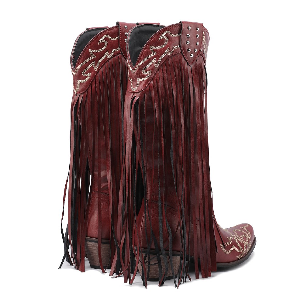 Bottes de cowboy mi-mollet pou - Western Cowgirl Boot avis et prix