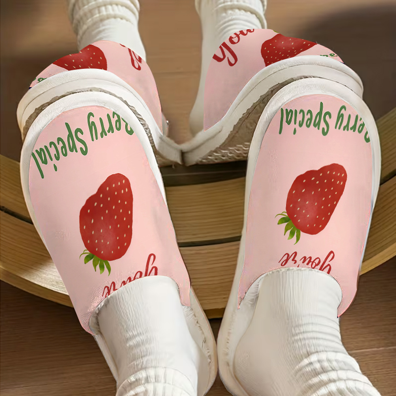 Strawberry Quote Pantoufles de - Women Shoes Quote avis et prix