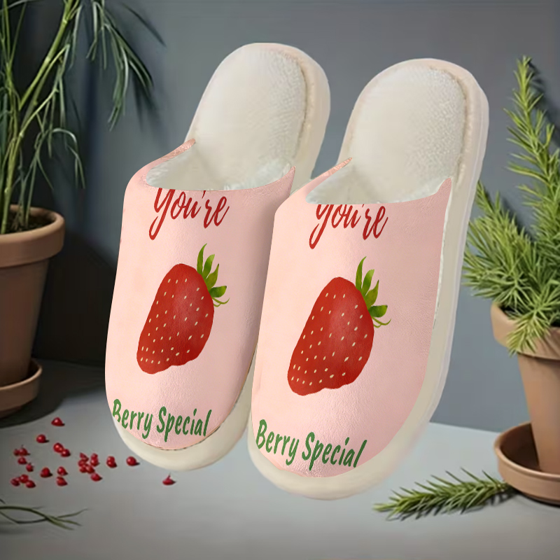 Strawberry Quote Pantoufles de - Women Shoes Quote avis et prix