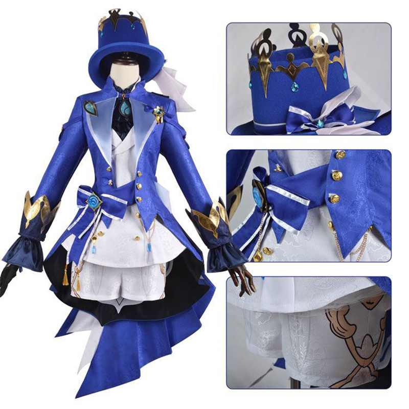 Furina Cosplay Costume perruqu - Women'S Shoes Zone avis et prix