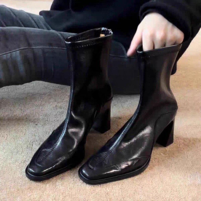 Bottines à talons épais et bou - Platform Sneakers Chunky avis et prix