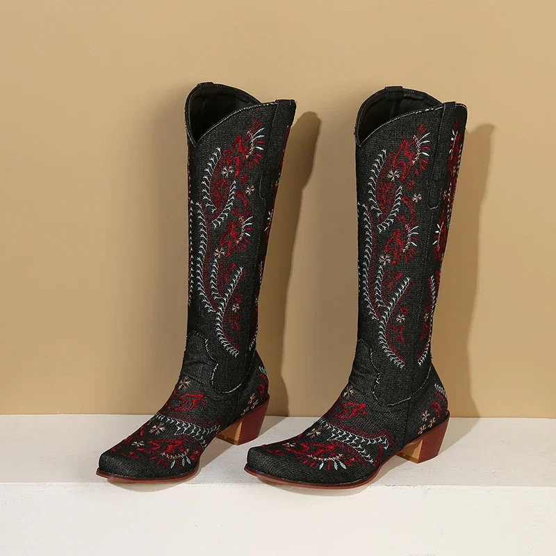 Bleu Denim Western Cowgirl gen - Western Cowgirl Boot avis et prix